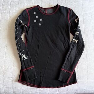 Alp N Rock Women’s Custom Stowe Reversible Black/Grey Long Sleeve Shirt